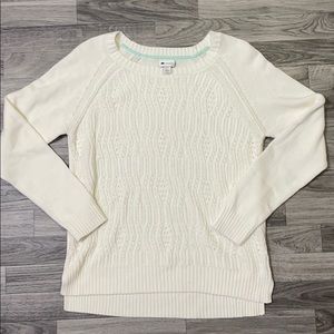 White women’s sweater